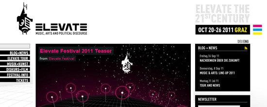 Elevate Website 2011 launched!
